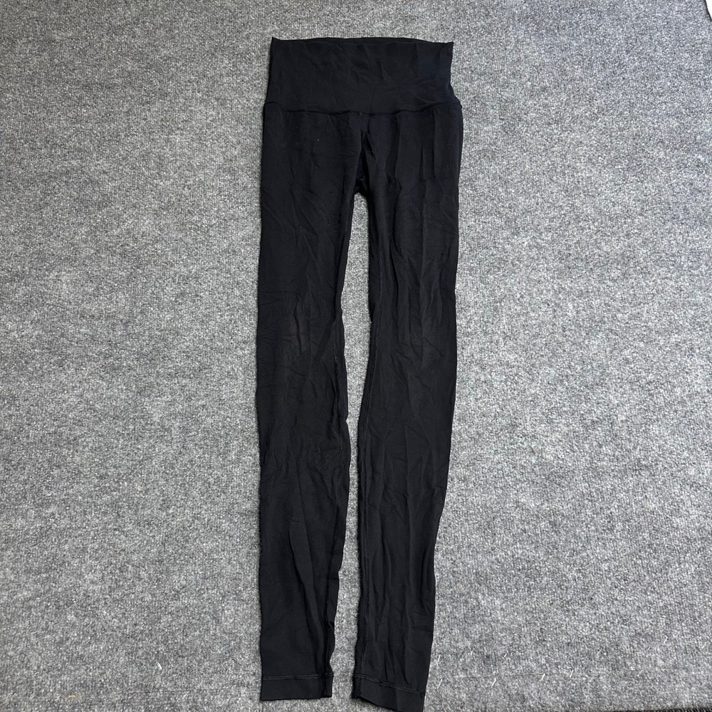 Lululemon Leggings Womens Size 4 Black Align High Rise Nulu Yoga Athletic Pants